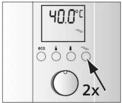 SIEMENS DE1821555 - Wellness-programma 1 starten - 1