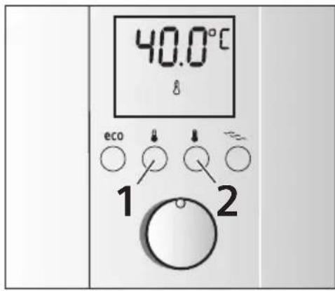 SIEMENS DE1821555 - Desired temperature - 1