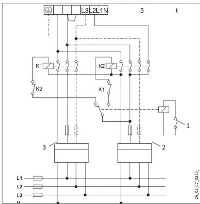STIEBEL ELTRON SHZ 30 LCD - Dual circuit operation - Dual meter measurement with power supply utility contact, multiple phases - 2