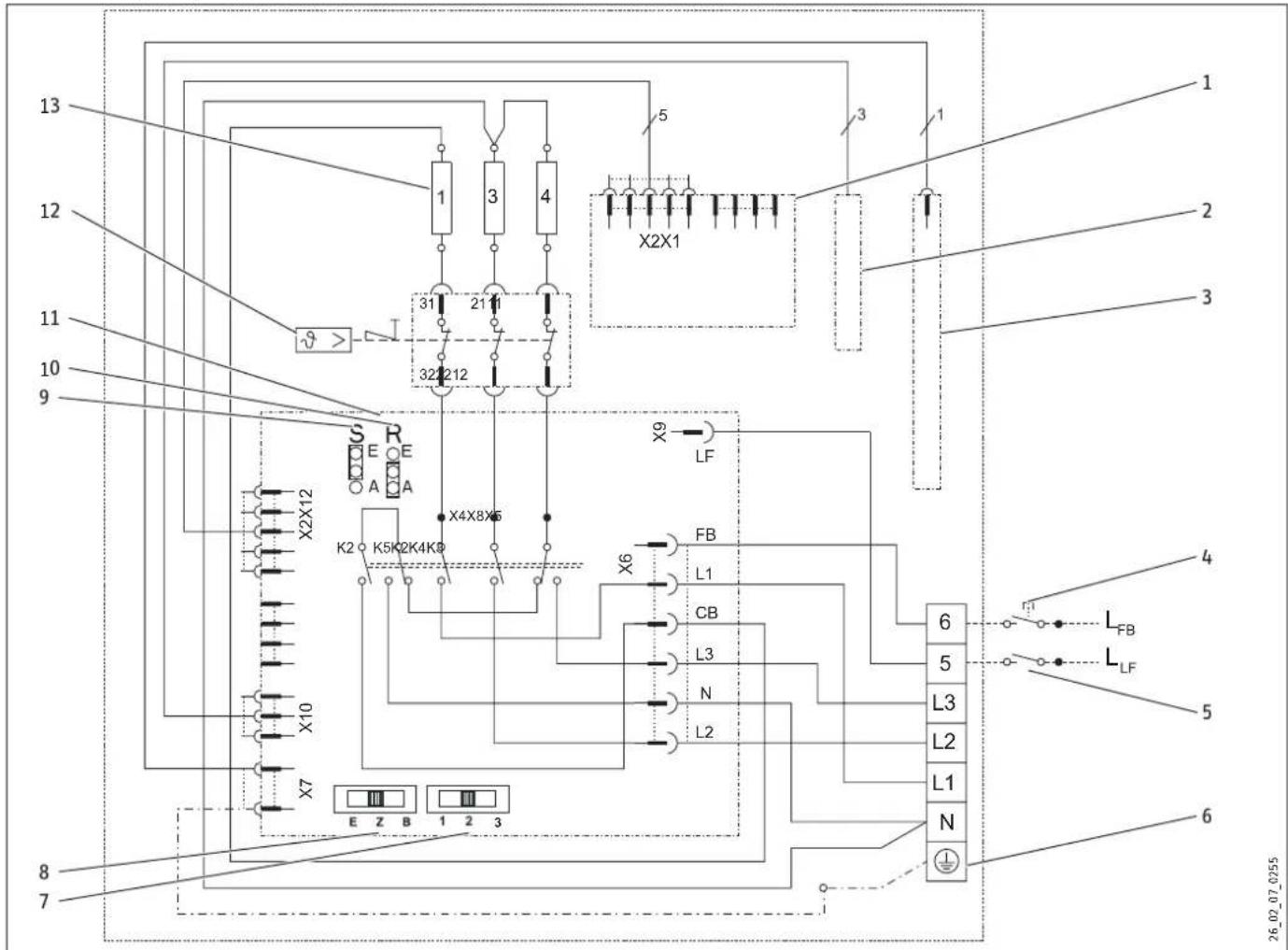 STIEBEL ELTRON SHZ 30 LCD - Wiring diagrams and connections - 1