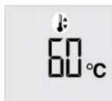 STIEBEL ELTRON SHZ 30 LCD - Setting the set temperature - 1