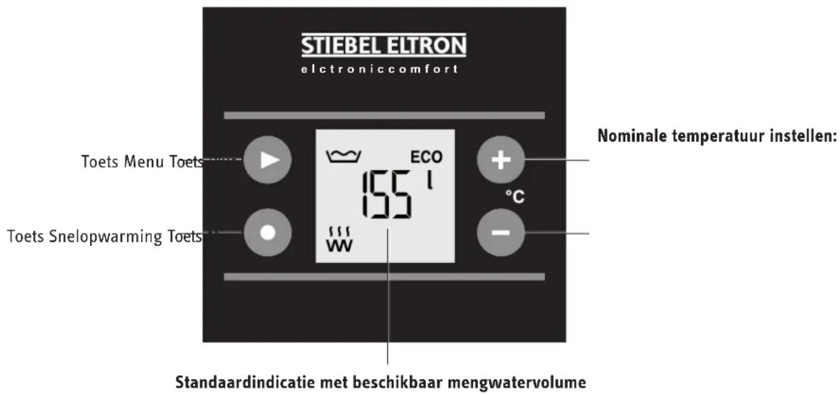 STIEBEL ELTRON SHZ 30 LCD - Boilerwerking - 1