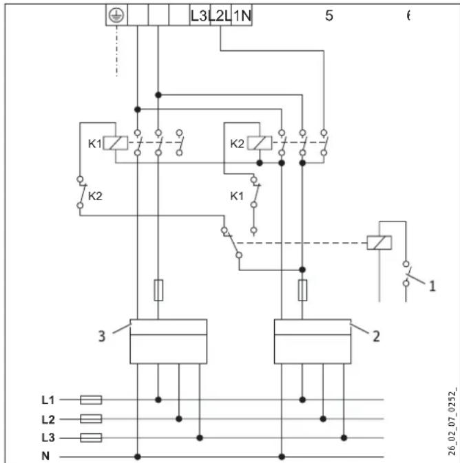 STIEBEL ELTRON SHZ 150 LCD - Dual circuit operation - Dual meter measurement with power supply utility contact, single phase - 2