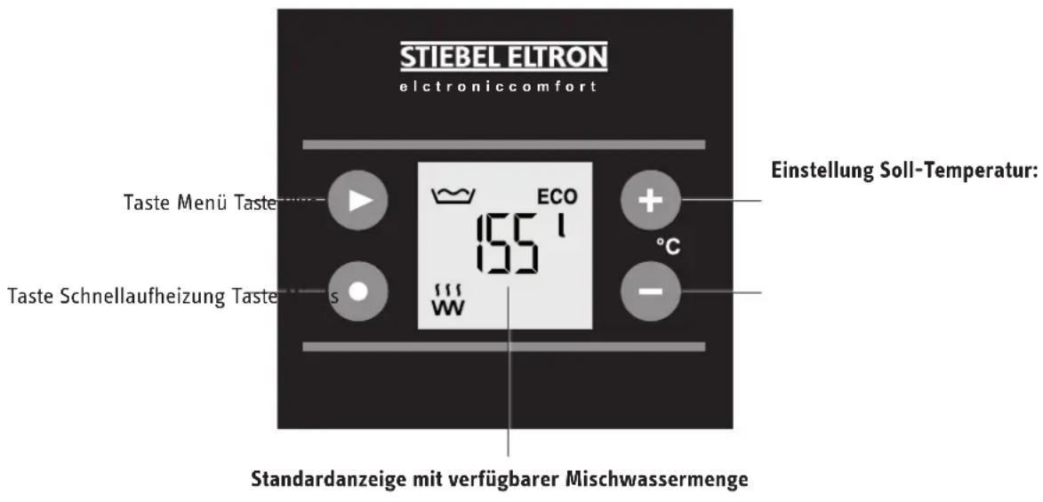 STIEBEL ELTRON SHZ 150 LCD - Boiler-Betrieb - 1