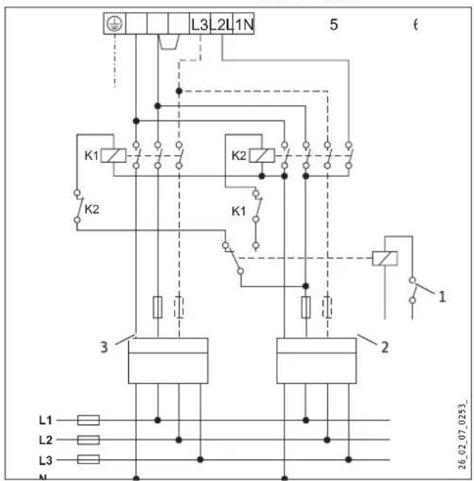 STIEBEL ELTRON SHZ 100 LCD - Dual circuit operation – Dual meter measurement with power supply utility contact, multiple phases - 2