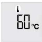 STIEBEL ELTRON SHZ 100 LCD - Uitlooptemperatuur weergeven - 1