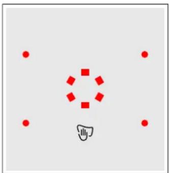 NEFF T58PS6BX0 - Dispositif Twist-Pad avec bouton de commande - 1