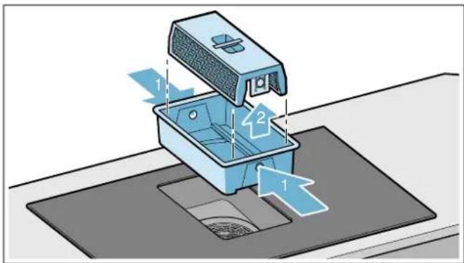 NEFF T58PS6BX0 - Retirer le filtre métallique à graisse - 3