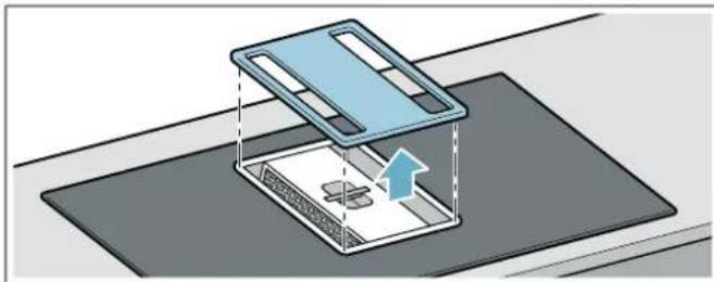 NEFF T58TS6BN0 - Retirer le filtré métallique àGRAISE - 1