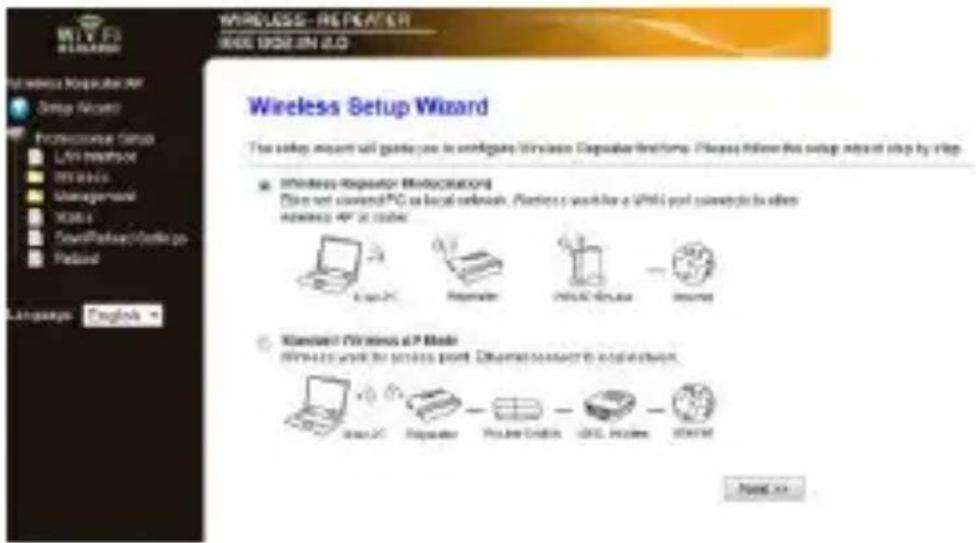 VELLEMAN WIFIR3 - Configurar el repetidor con la herramienta de gestión web (Web Management Tool) - 4
