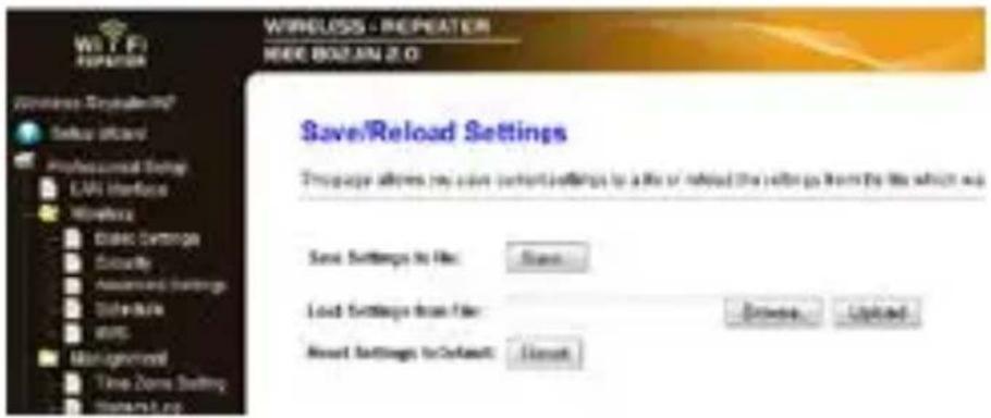 VELLEMAN WIFIR3 - Reset, backup and restore - 1