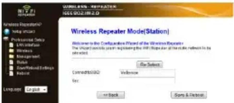 VELLEMAN WIFIR3 - Configure o repetidor através da ferramenta de gestão web - 6