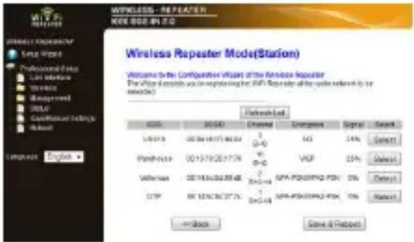 VELLEMAN WIFIR3 - Skonfigurować wzmacniacz w narzędziu zarządzania siecią - 5