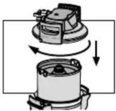 BRITA Purity 600 Steam - Inserimento della cartuccia filtrante - 3