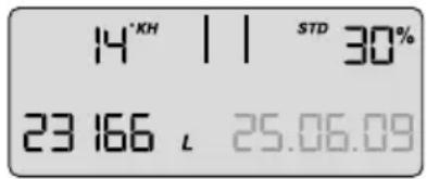 14°KH || STD 30% 23 166 L 25.06.09