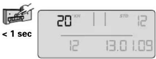 < 1 sec 20 K/H | | STD 12 12 13.0 1.09