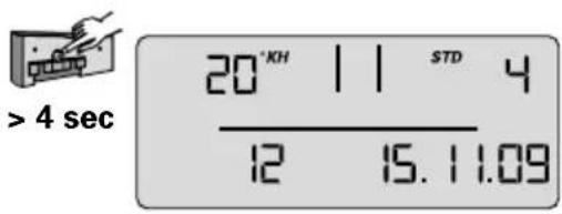 BRITA Purity 450 Steam - Parameterangivelse vandhårdhed og filtersystemstørrelse - 2