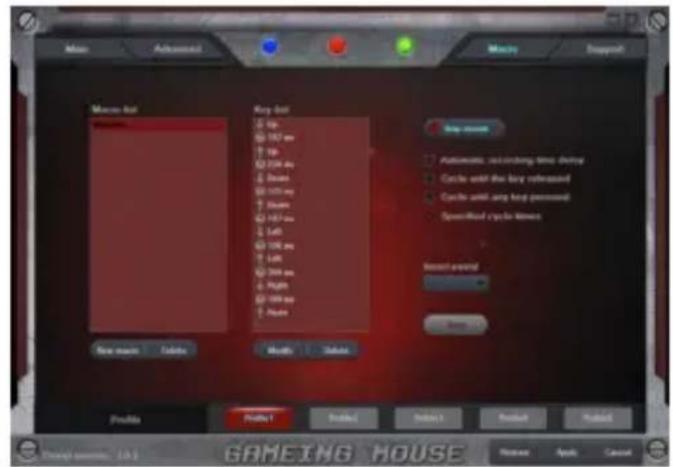NGS GMX105 - BUTTON ASSIGNMENT MACRO EXPLORER - 1