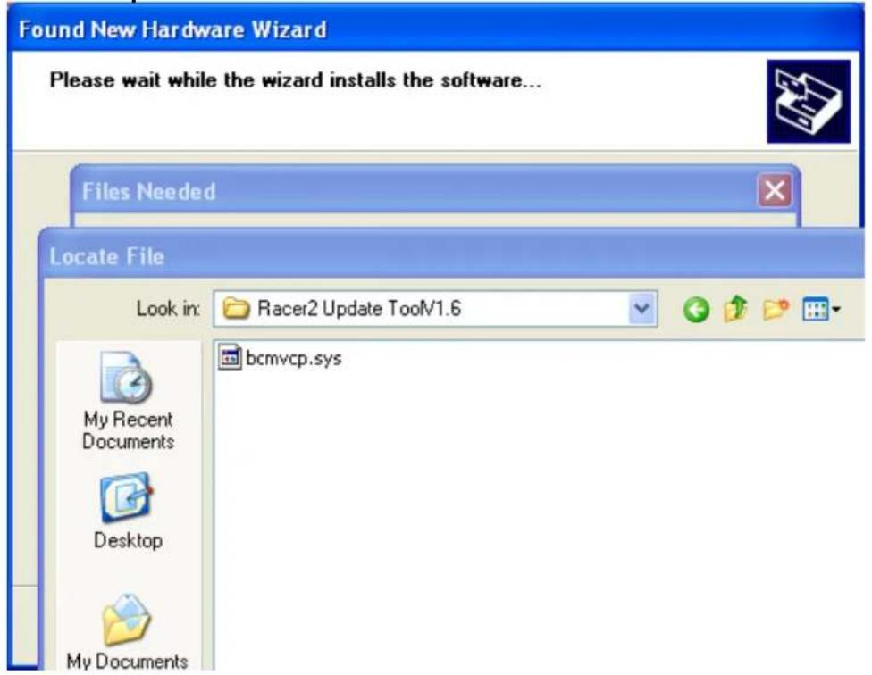 ZTE Racer II - Found New Hardware Wizard - 1