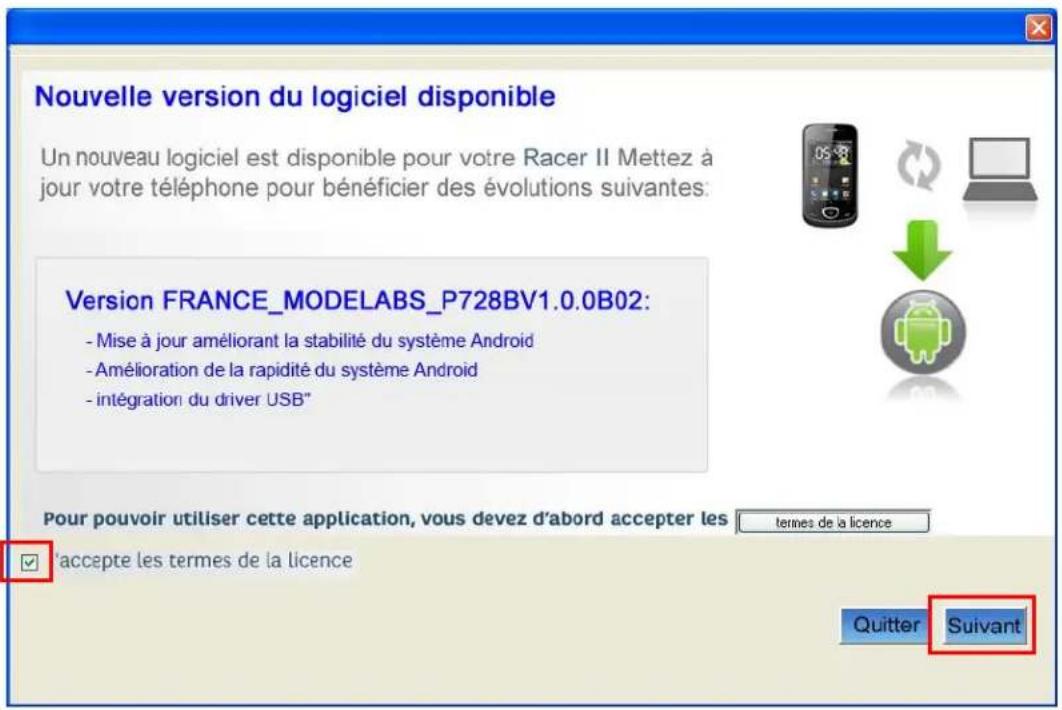 ZTE Racer II - Mise à jour de votre ZTE Racerll - 1