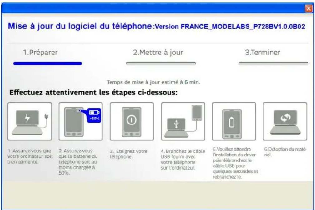ZTE Racer II - Mise à jour de votre ZTE Racerll - 2