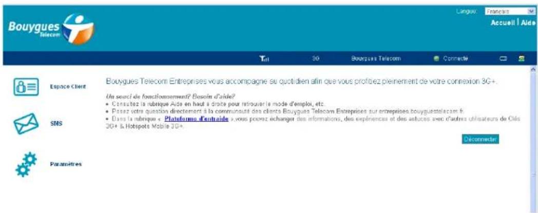 ZTE MF30 - Comment accéder à cette interface - 1