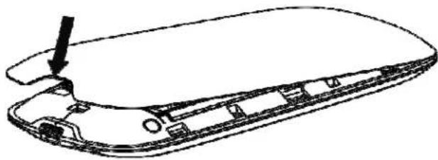 ZTE MF30 - Insertion de la carte SIM et de la batterie - 5