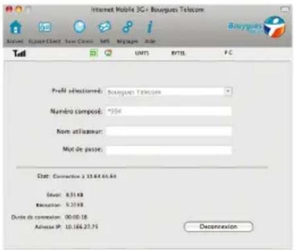 ZTE MF190 - Saisissez votre mot de passer puis OK - 5