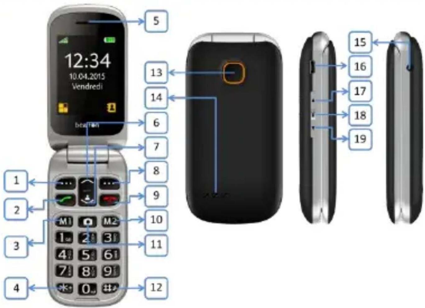 Bea-fon SL652A - Votre téléphone - 1