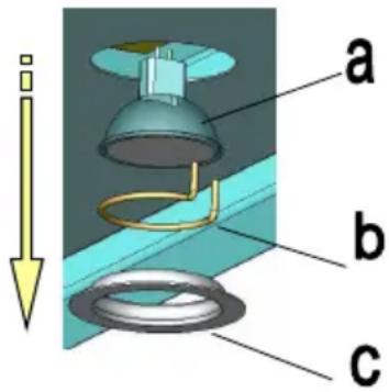 Gutmann Visual - Sostituzione delle lampadine - 1