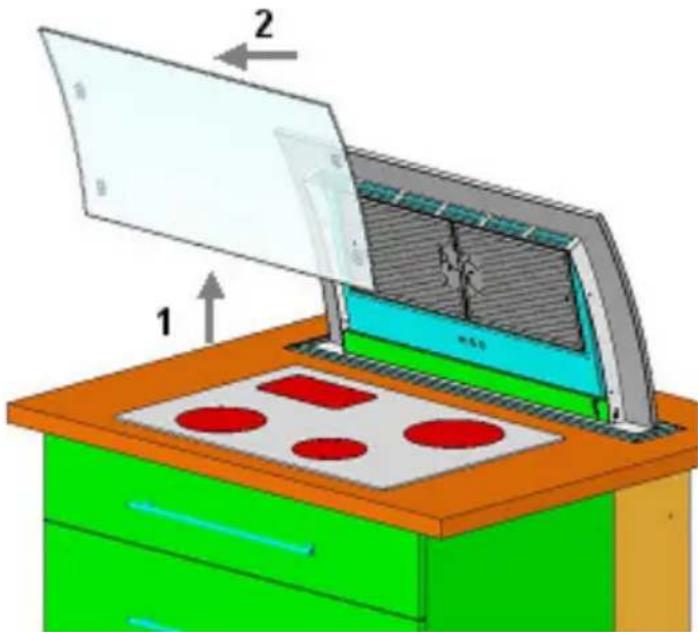 Gutmann Futura - Remove / Clean the Grease Filter - 1