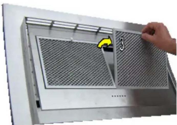 Gutmann Futura - Metalfilter ausbauen / reinigen - 2