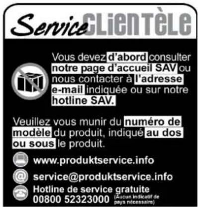 Sempre HO5AU4900 - INFORMATIONS DE CONTACT - 1