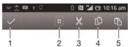 SONY ERICSSON Xperia Z C6603 - Barredapplication - 1