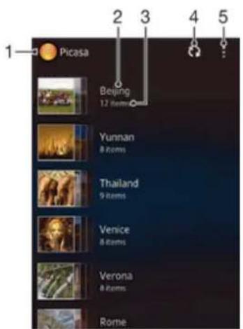SONY ERICSSON Xperia Z C6603 - Présentation des services en ligne - 1