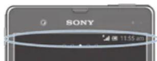 SONY ERICSSON Xperia Z C6603 - États et notifications - 1
