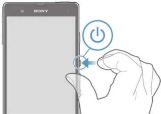 SONY ERICSSON Xperia Z C6602 - Pour allumer l'appareil - 1
