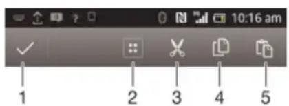 SONY ERICSSON Xperia TX - Barredapplication - 1