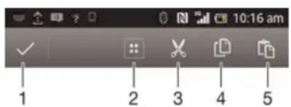 SONY ERICSSON Xperia L C2105 - Barredapplication - 1