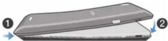 SONY ERICSSON Xperia L C2105 - Pour retirer la facaade arriere - 3