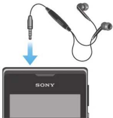 SONY ERICSSON Xperia E dual C1604 - Utiliser un casque avec votre téléphone - 1