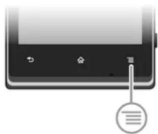 SONY ERICSSON Xperia E C1505 - Menu de l'application - 1