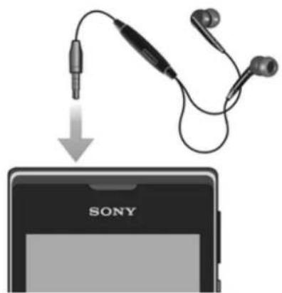SONY ERICSSON Xperia E C1504 - Utiliser un casque avec votre téléphone - 1