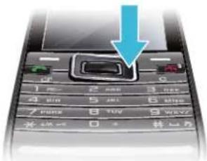 SONY ERICSSON J10i2 - Pour accéder au menu principal - 1