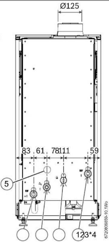 BUDERUS Logano plus GB102S 1630 - Dimensions et description - 3