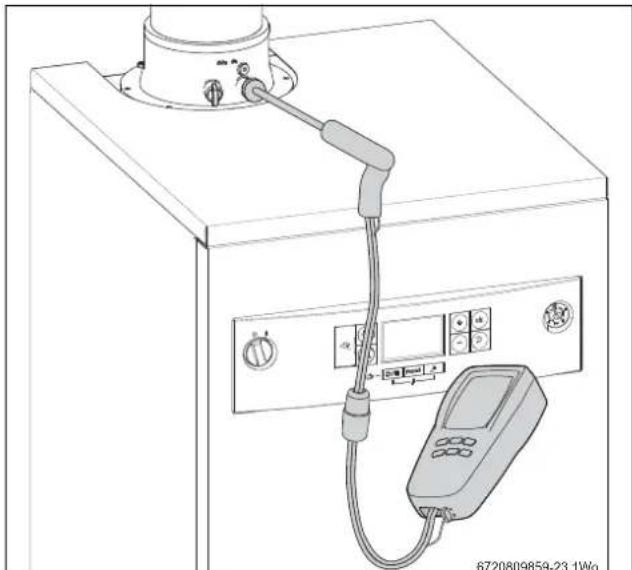 BUDERUS Logano plus GB102S 1630 - Adaptateur de la conduite d'évacuation des fumées - 2