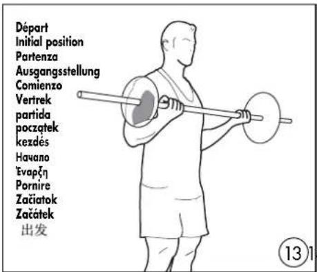 DOMYOS BM 160 - EXERCICES · EXERCISES · EJERCICIOS · GRUNDÜBUNGEN · ESERCIZI · OEFENINGEN - 1
