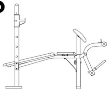 DOMYOS BM 160 - REGLAGES - 1