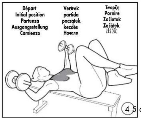 DOMYOS BM 160 - EXERCICES · EXERCISES · EJERCICIOS · GRUNDÜBUNGEN · ESERCIZI · OEFENINGEN - 4