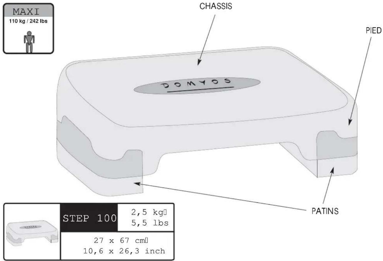 DOMYOS Step 100 - 1